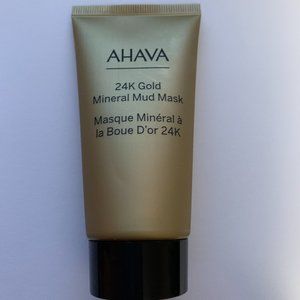 AHAVA 24k Gold Mineral Mud Mask Full Size 1.7oz New & Sealed RV $68